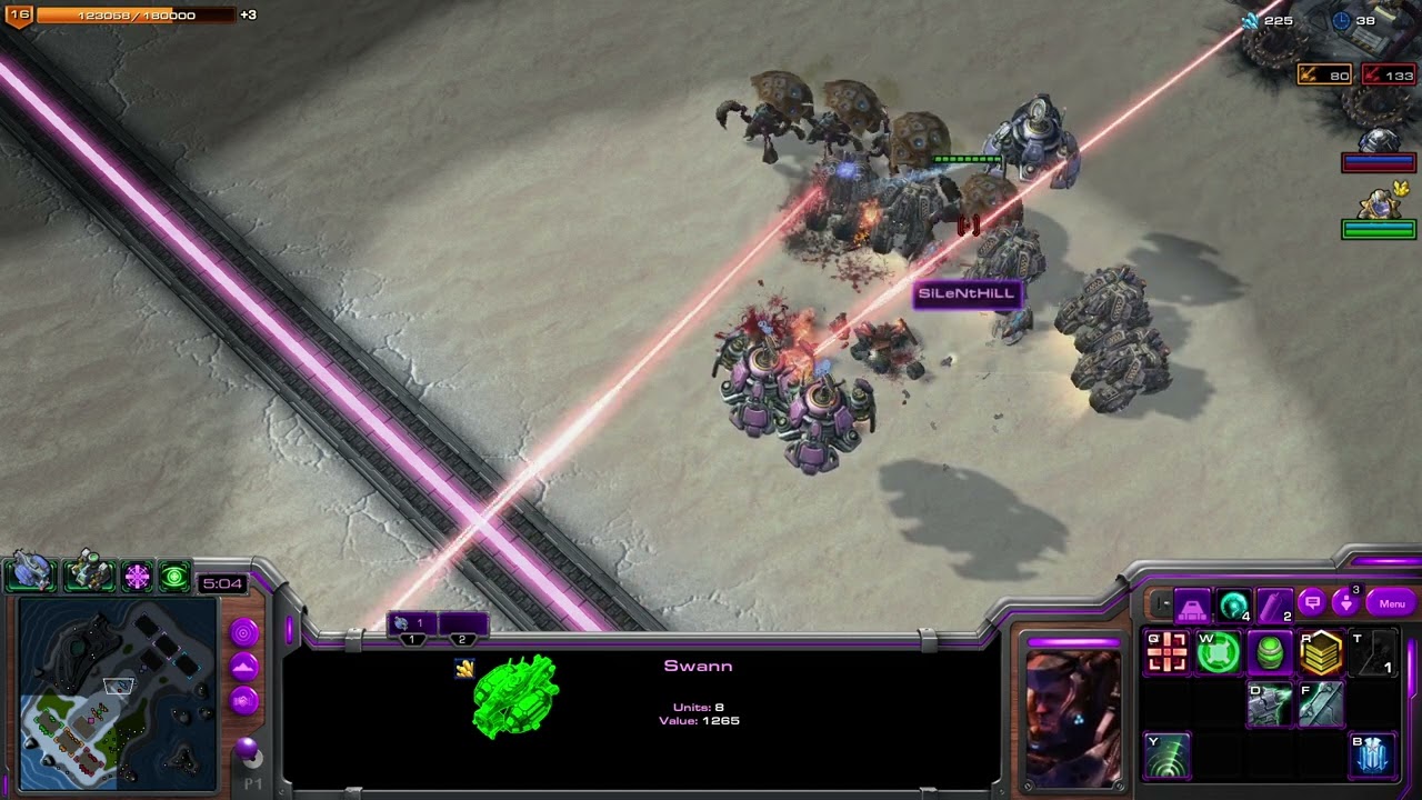 Starcraft II variety custom games Cute Defense, Direct Strike, etc