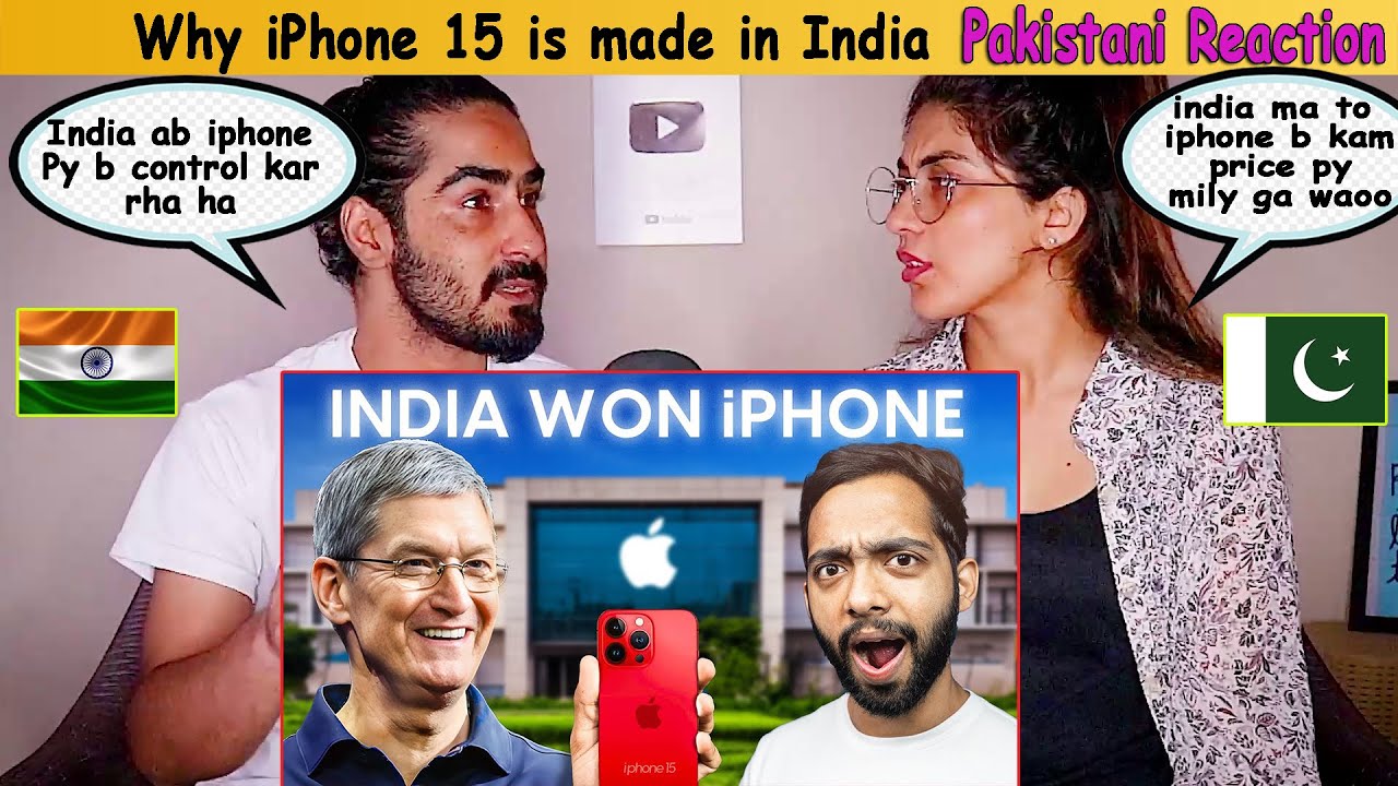 Why iPhone 15 is made in India (not China)?? | Pakistani Reaction