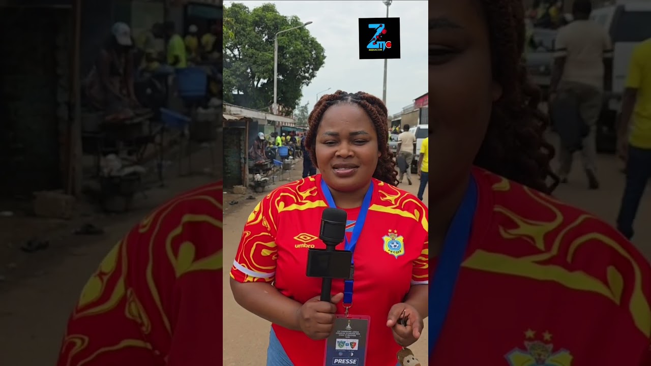 Autour du stade Mazembe ls fans de lupopo restent optimistes et ceux de Mazembe soutiennent lupopo 