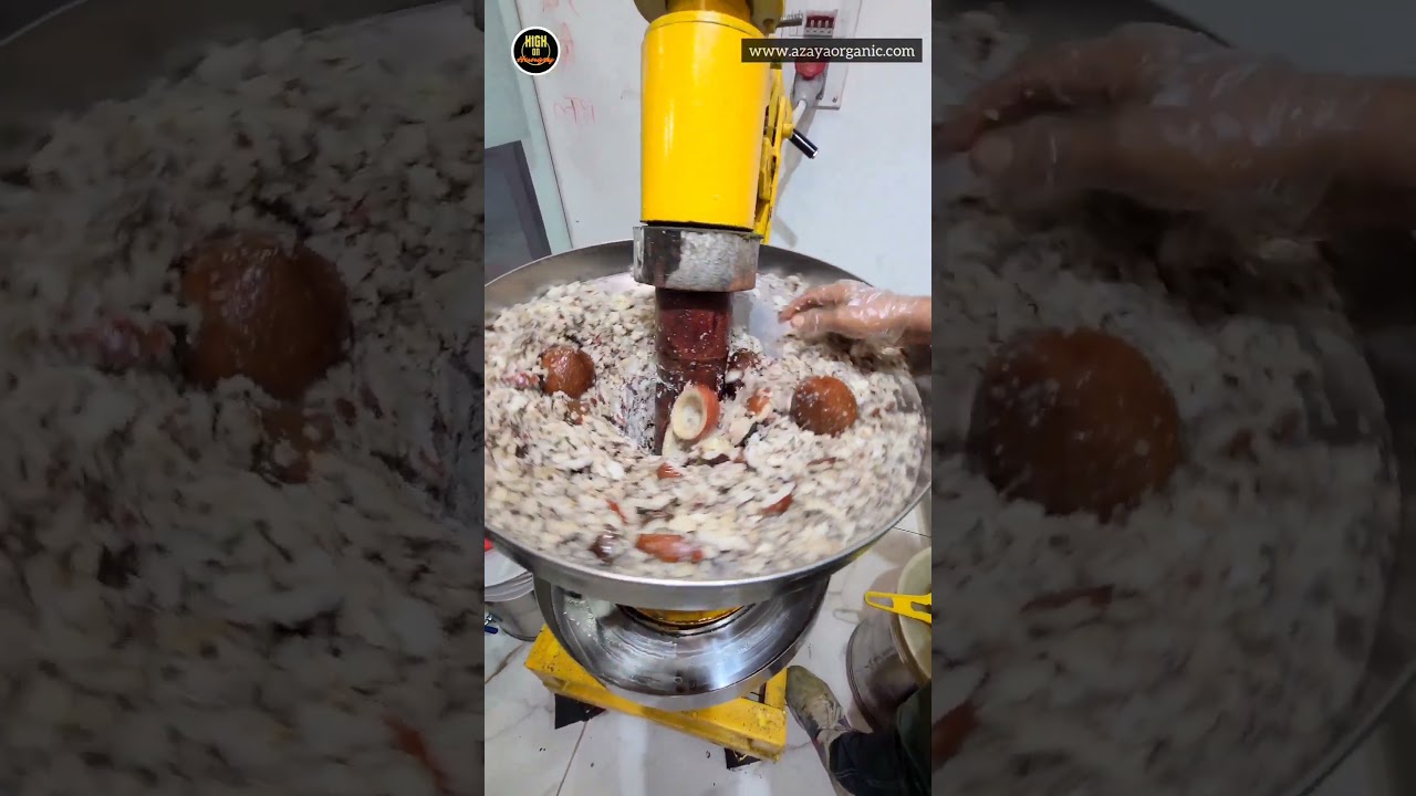 🔥 100% Organic Coconut Oil Making | नारियल का तेल ऐसे निकलते हैं #shorts #coconutoil