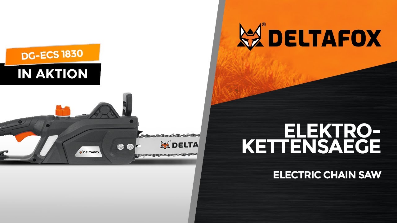 DELTAFOX Elektro Kettens&auml;ge DG-ECS 1830