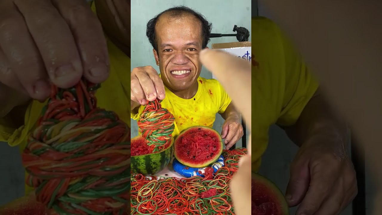 🔴 Will the Watermelon Burst Before 2000 Rubber Bands ? Mr 99cm Kindness