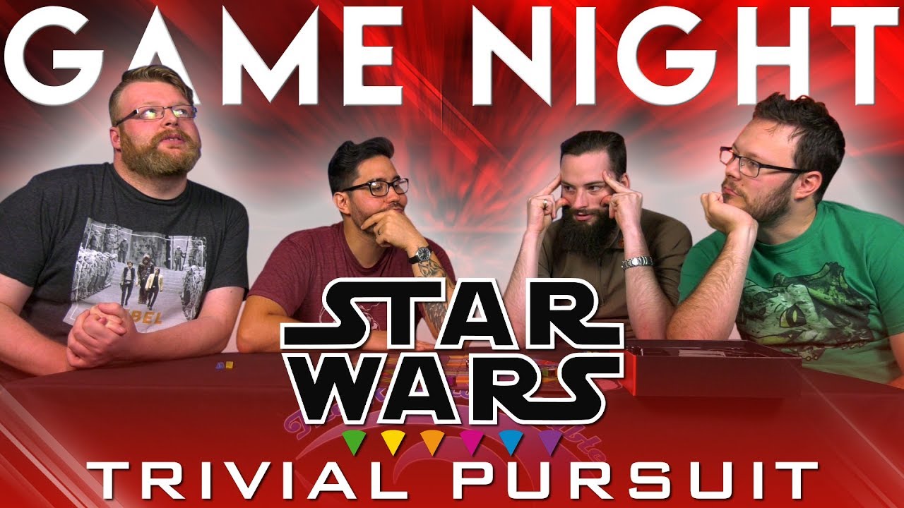 Star Wars: Trivial Pursuit GAME NIGHT!!
