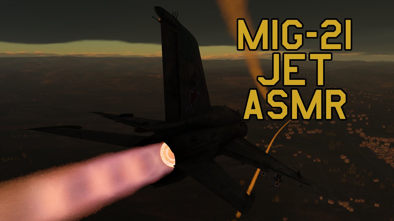 MiG-21 Bleeps, Bloops, Brrts and Booms - Plane ASMR in War Thunder (No Commentary) - OddBawZ