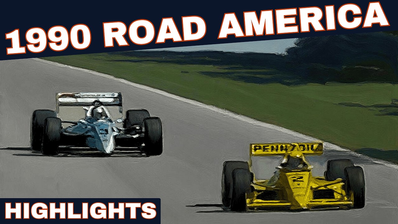 1990 CART Road America - Race Highlights
