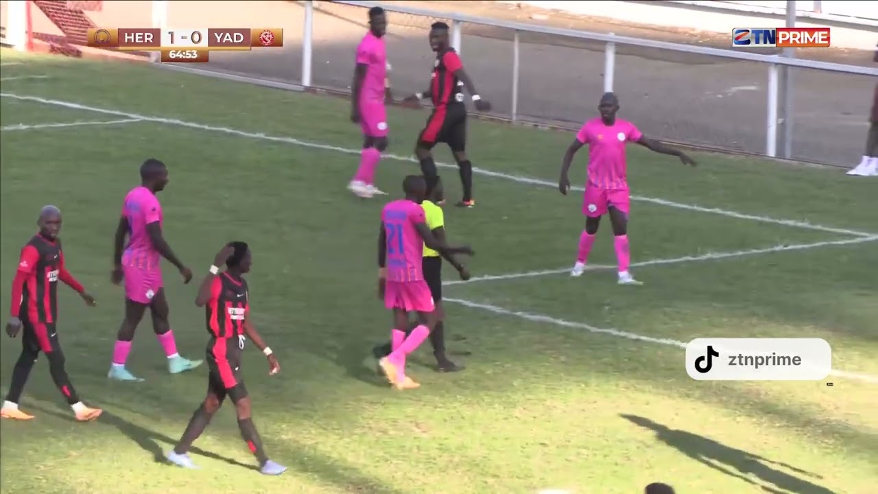 Khama Billiat receives his first RED CARD in the Zim Premier Soccer League || Herentals vs Yadah |