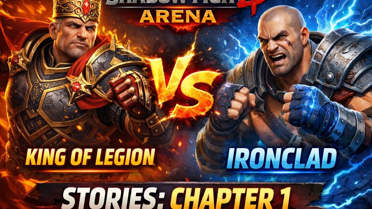 Shadow fight arena 4 king of legion stories chapter 1 