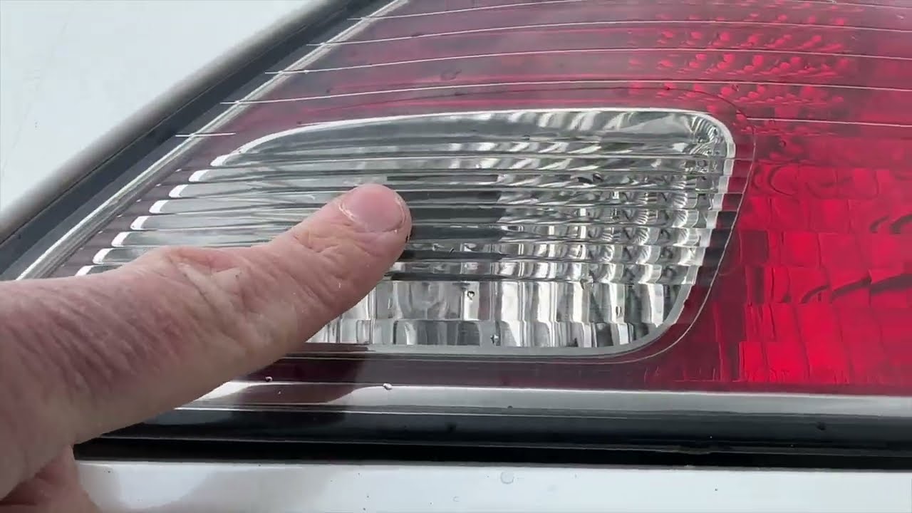 ES300 reverse bulb removal. Tricky trunk liner grommets