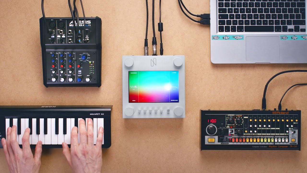 Making music with NSynth Super
