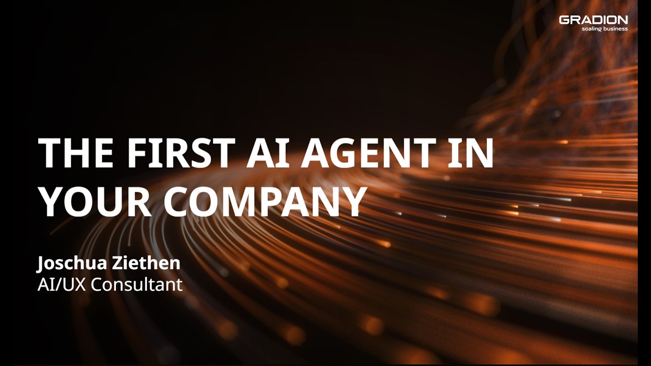 Masterclass: The First AI Agent In Your Company