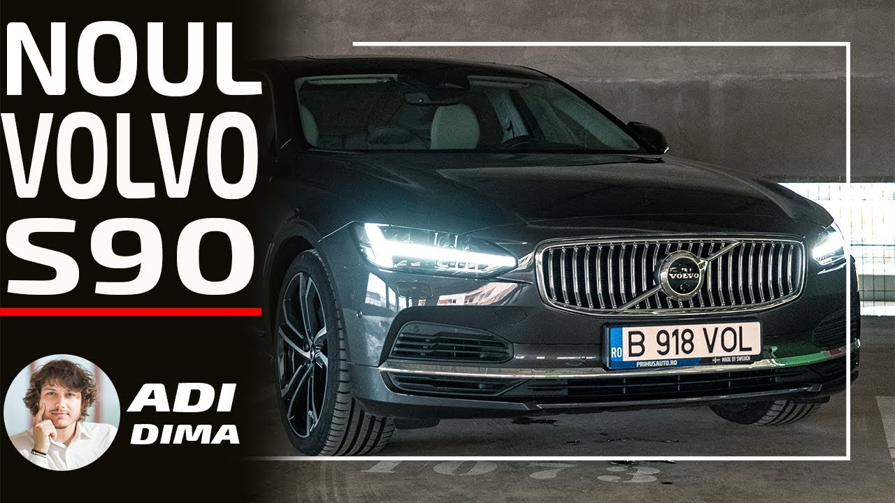 Volvo S90 2023 T8 este un PHEV premium!