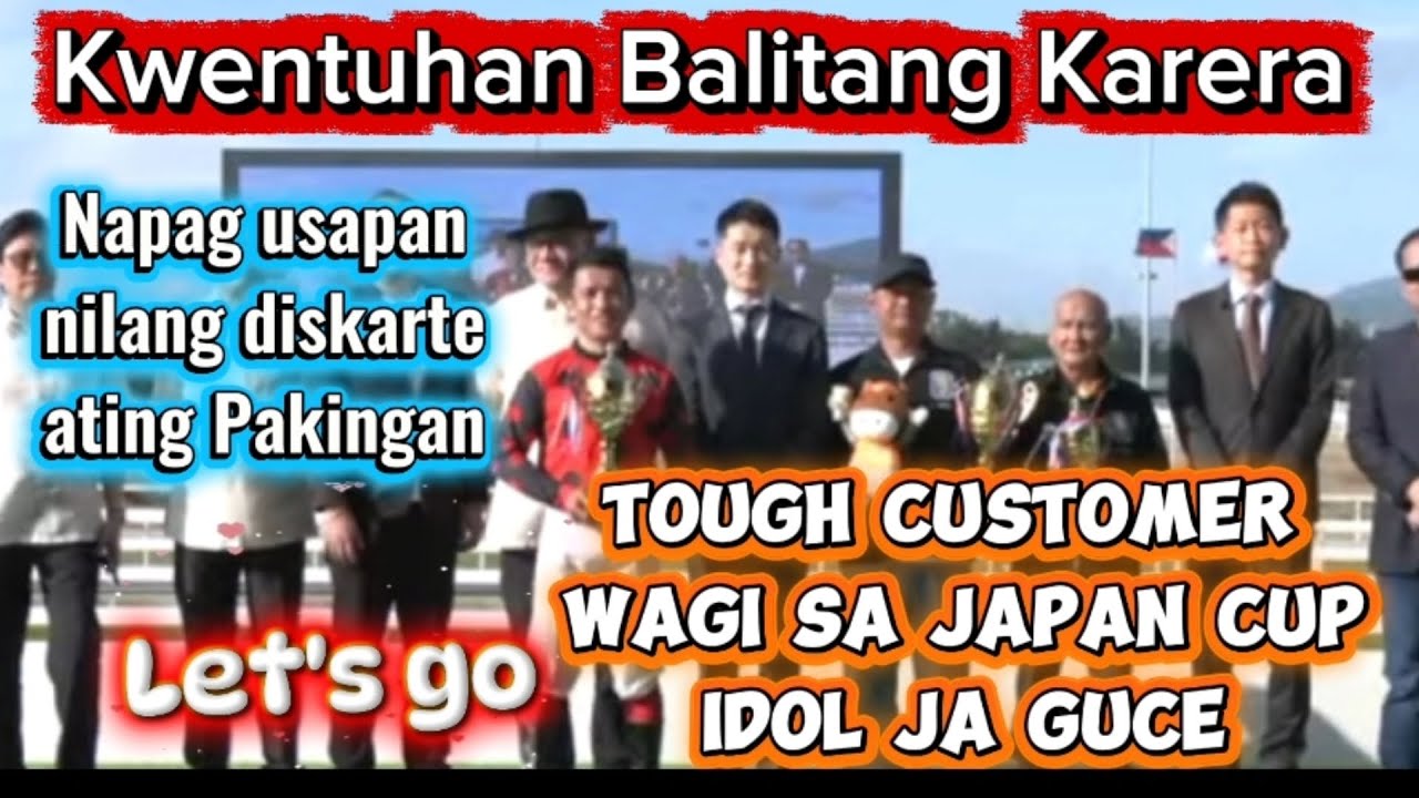 Tagumpay Ang Plano, idol JA GUCE & Tough Customer wagi sa JAPAN CUP 2026, Let's Go Bayang Karerista 
