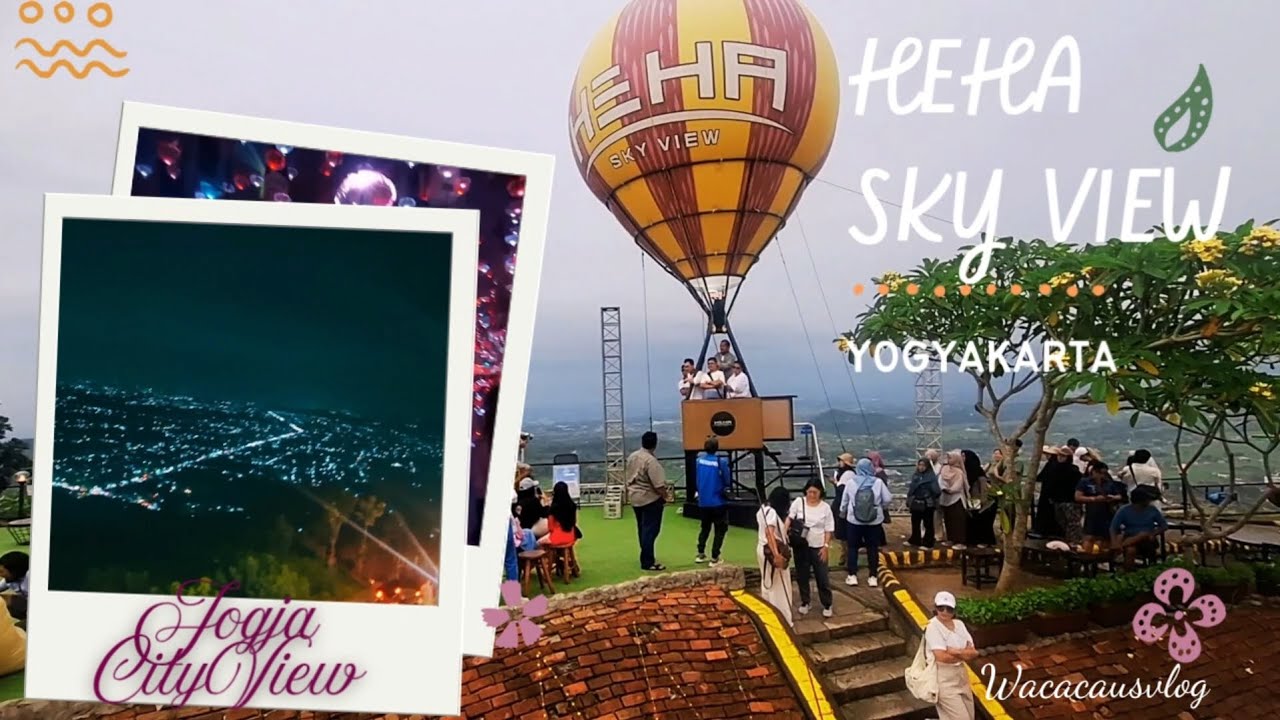 HeHa Sky View Yogyakarta | Потрясающий вид на ночной город