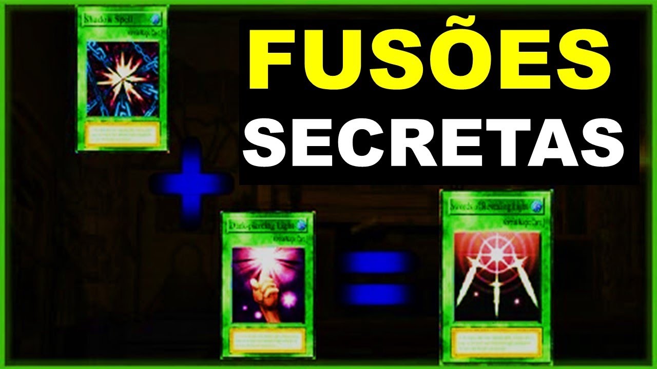 COMO FAZER FUSÕES SECRETAS NO JOGO YU-GI-OH! F.M COM CARTAS DESCONHECIDAS
