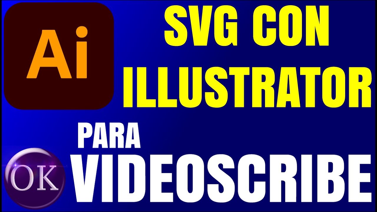 TUTORIAL ILLUSTRATOR IMAGEN SVG PARA VIDEOSCRIBE (Adobe Ai) OKtavio Rodriguez  #AdobeAi #Illustrator