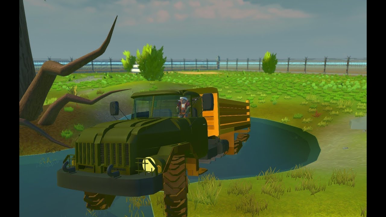 ЗИЛ-131 самосвал в Scrap Mechanic
