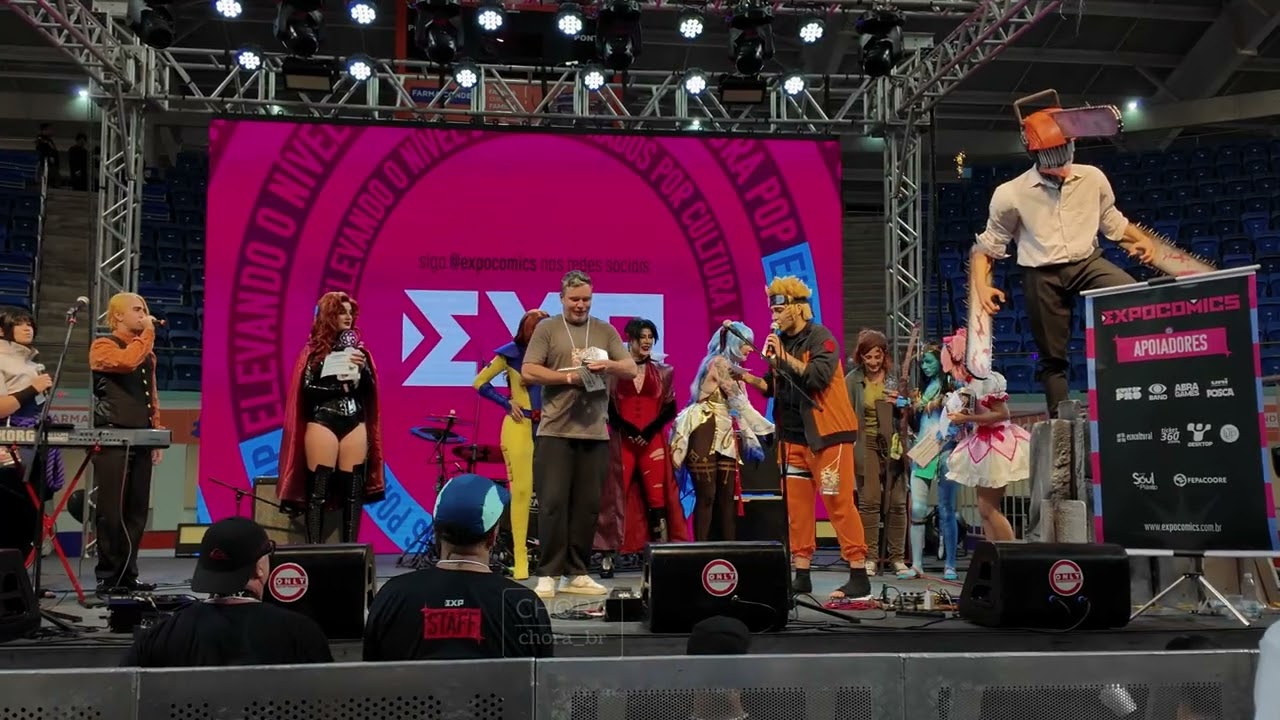 Expocomics 2025 - Resultado do Desfile Cosplay