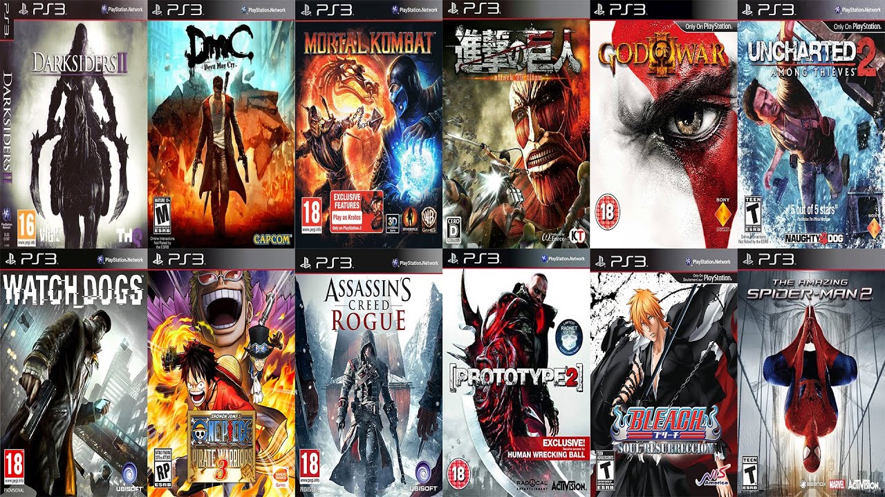 Top 28 Best PS3 GAMES OF ALL TIME || 28 amazing games for PlayStation 3