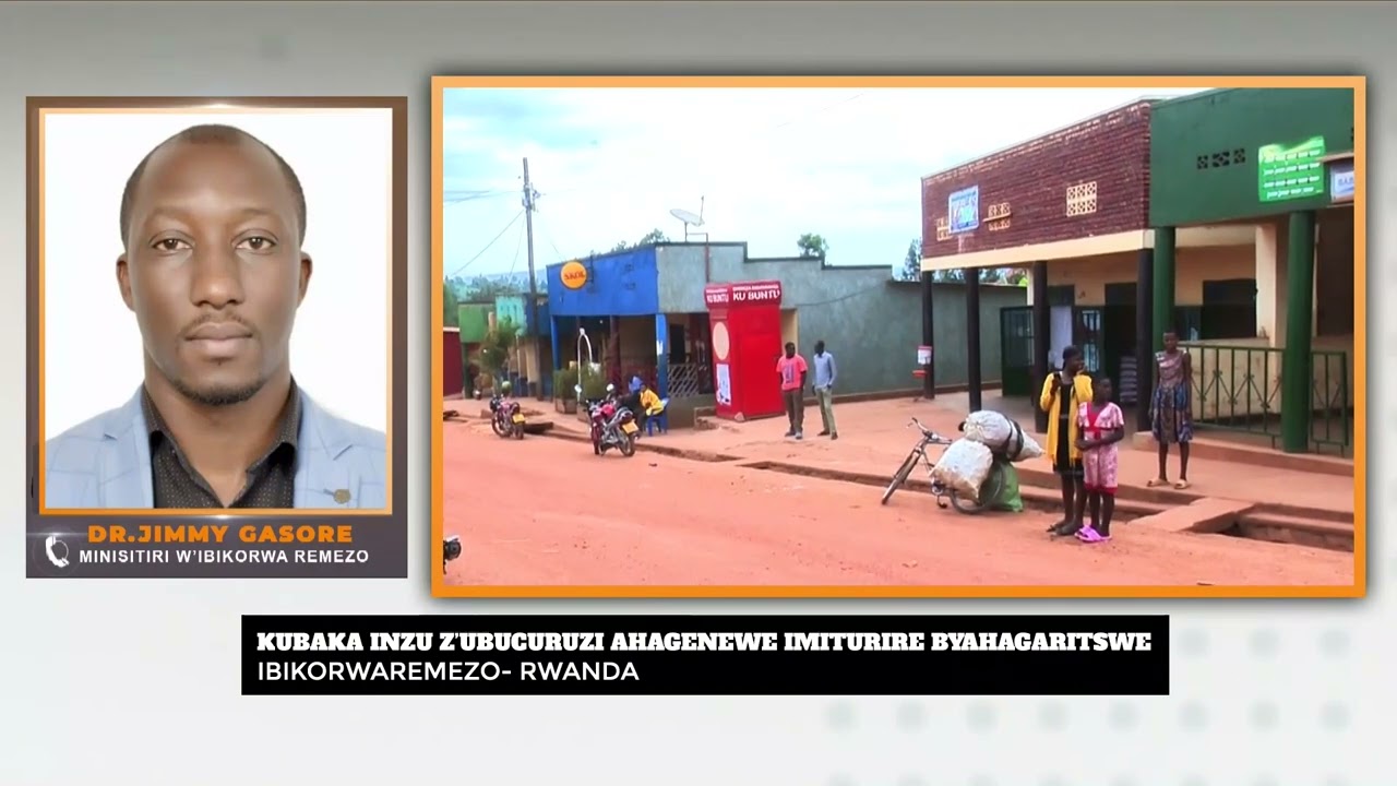 KUBAKA INZU Z’UBUCURUZI AHAGENEWE IMITURIRE BYAHAGARITSWE