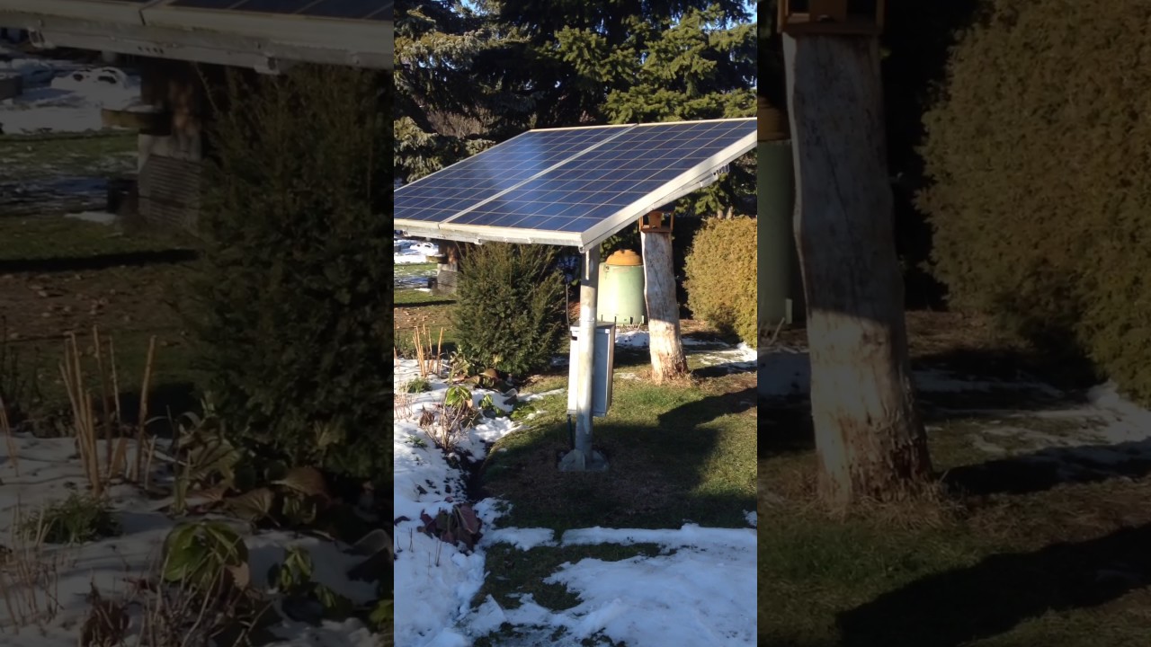 Anlage 2 mal 230 Watt Wechselrichter Photovoltaik drehbar Energie selber verbrauchen