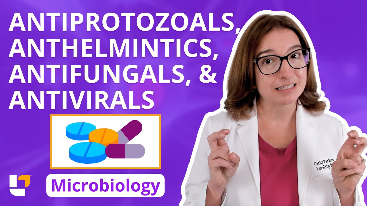 Antiprotozoals, Anthelmintics, Antifungals, & Antivirals: Microbiology Pre Nursing |@LevelUpRN