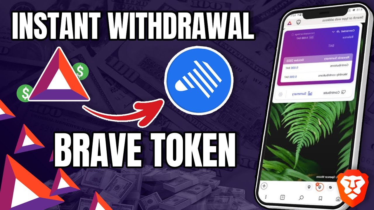Easy Steps to Withdraw Money to Bank from Brave Browser in India