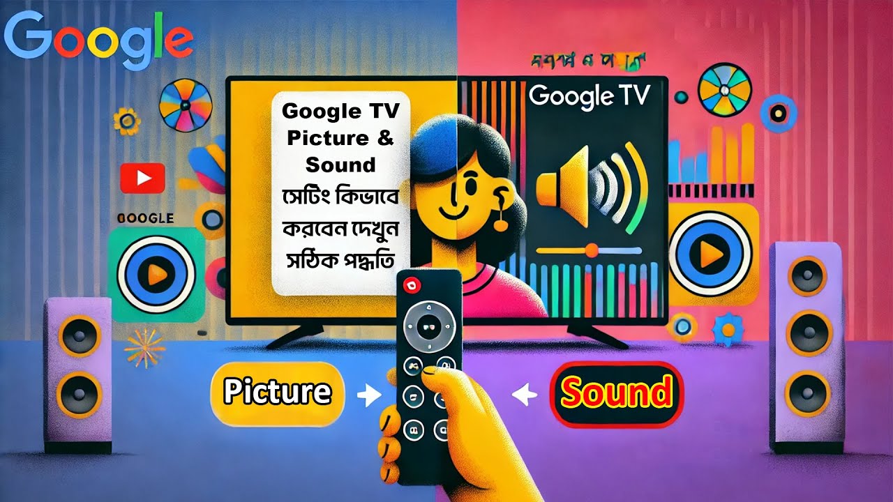 Google TV Picture & Sound সেটিং কিভাবে করবেন দেখুন সঠিক পদ্ধতি | Full Bangla Guide