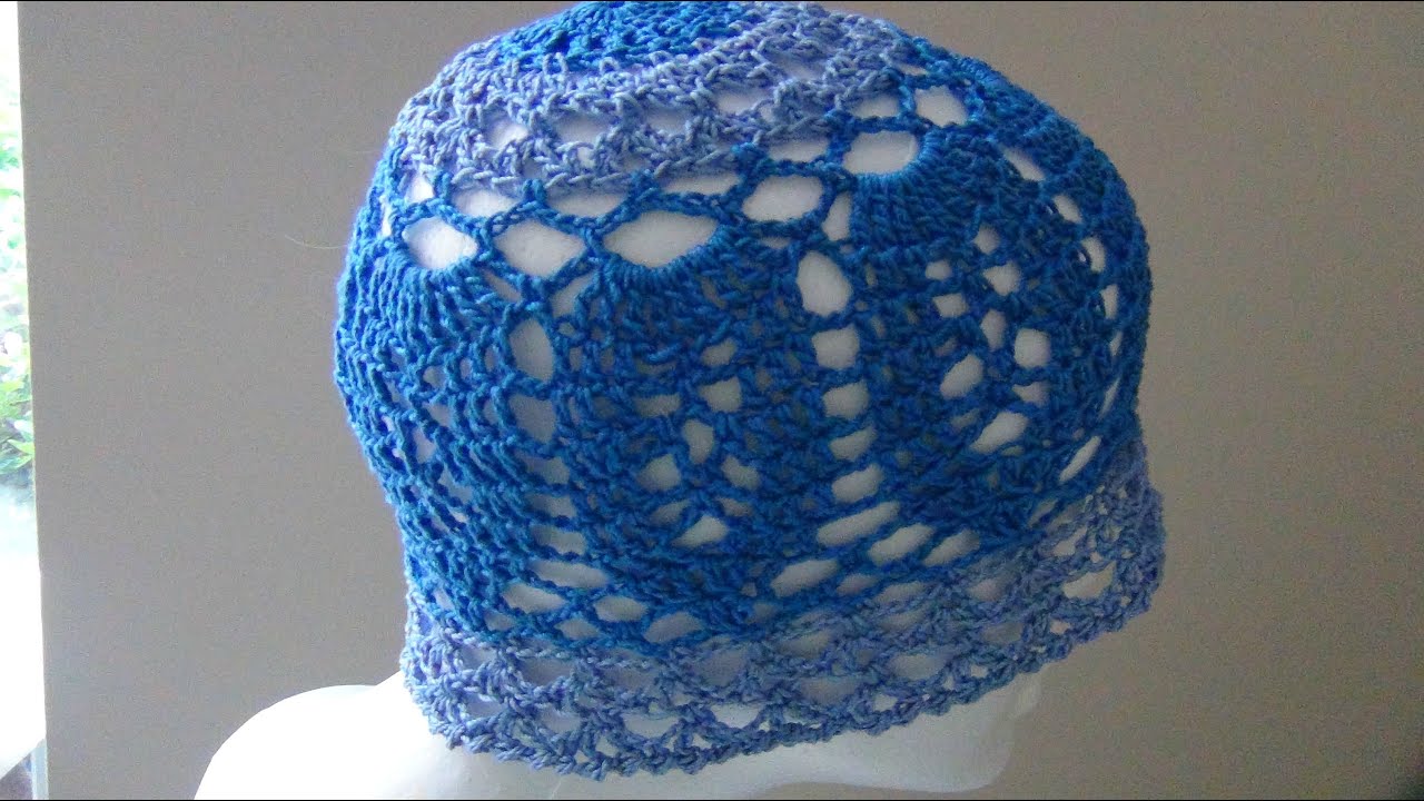 Crochet a Cotton Hat