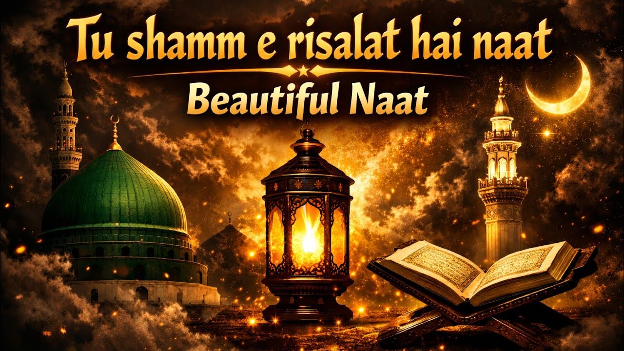 Tu shamm e risalat hai naat beautiful voice aftab Alam Bahraich Uttar Pradesh 
