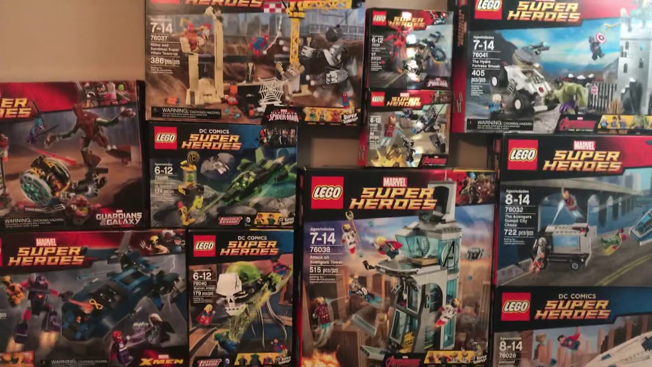 Every LEGO Superhero Set Ever! 2011-2018