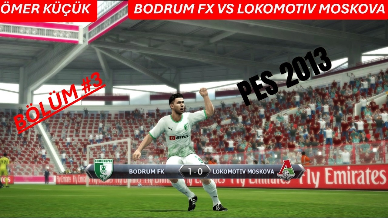 PES 2013 (İLK GOLLLL) KARİYER BÖLÜMÜ #3