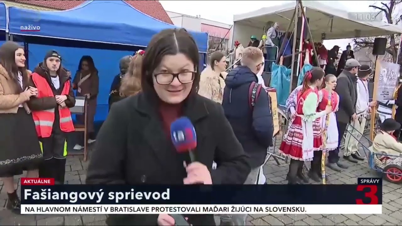 Fašiangová žochárska sobota oživila Topoľčany.