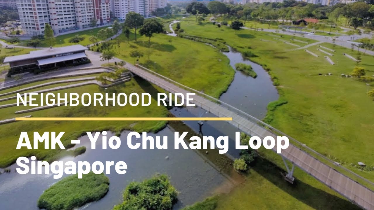 Ride Through the Central Urban/Sub-Urban Loop Singapore | Ang Mo Kio | Yio Chu Kang