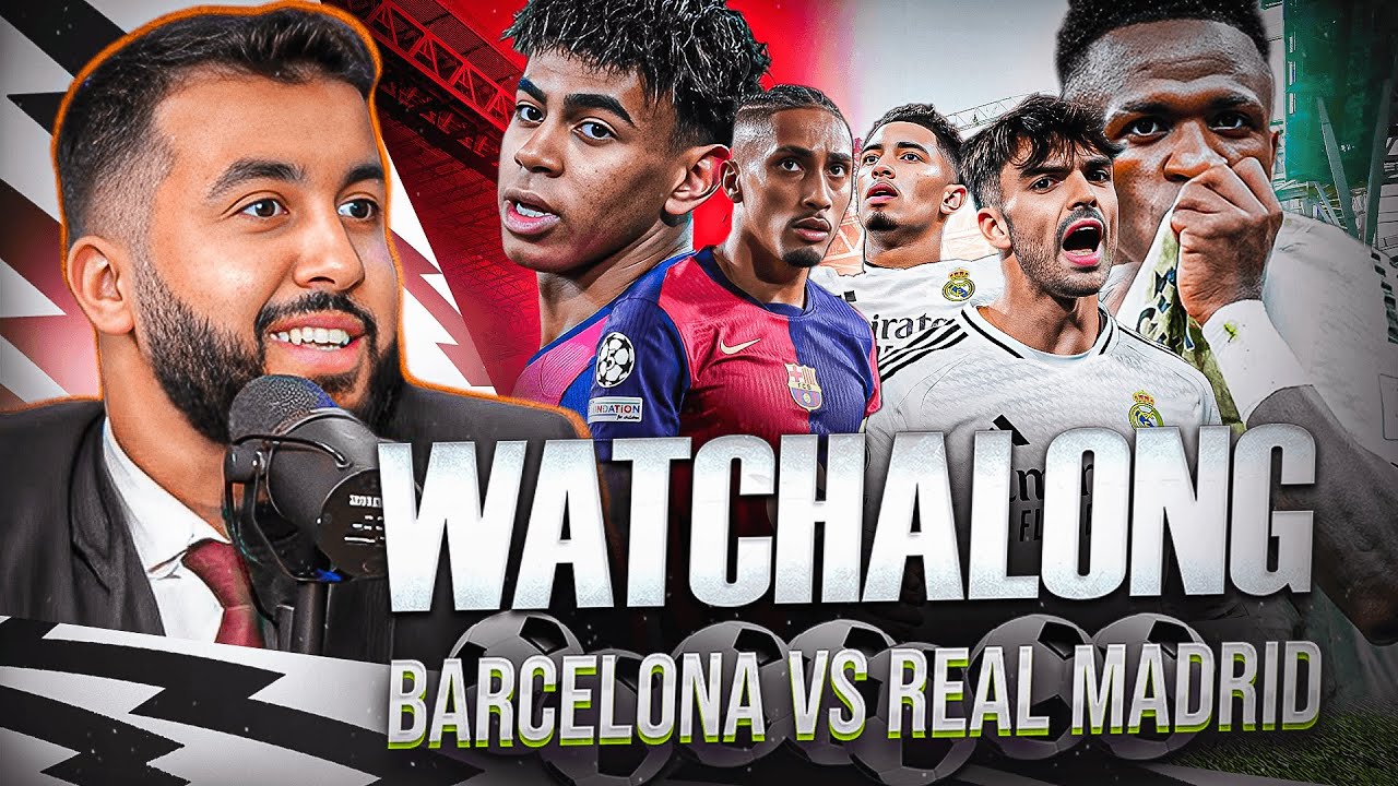 REAL MADRID VS BARCELONA I SUPER CUP WATCHALONG!