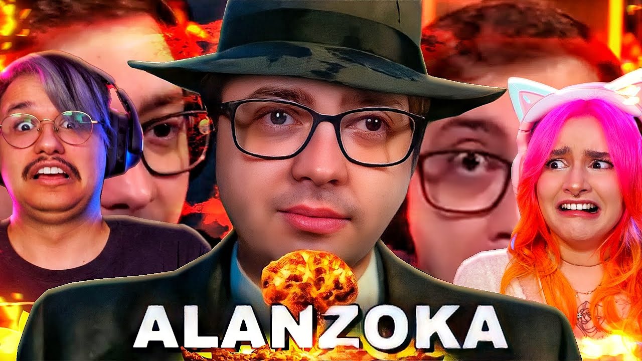 Esse é o ALANZHEIMER? React ALANZOKA MELHORES MOMENTOS 2023