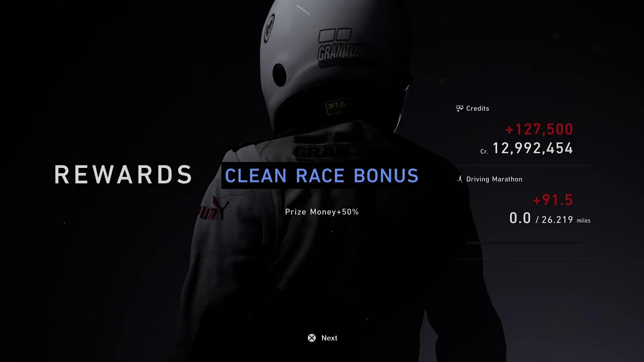 GT7 VR races
