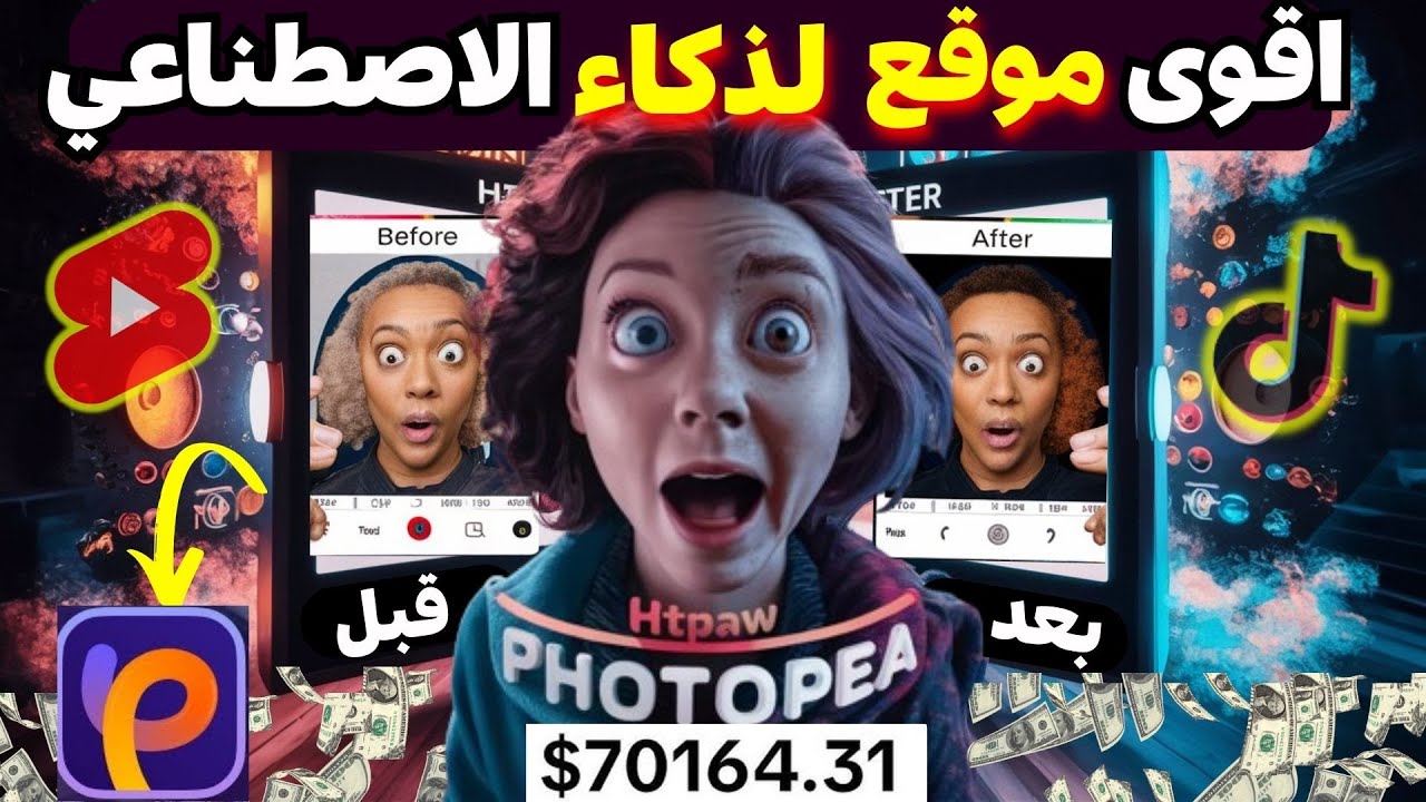 لا يفوتك👌موقع قوي به كل ما تحتاج في الذكاء الأصطناعي (فيديو و صوت و صور ) HitPaw FotorPea I