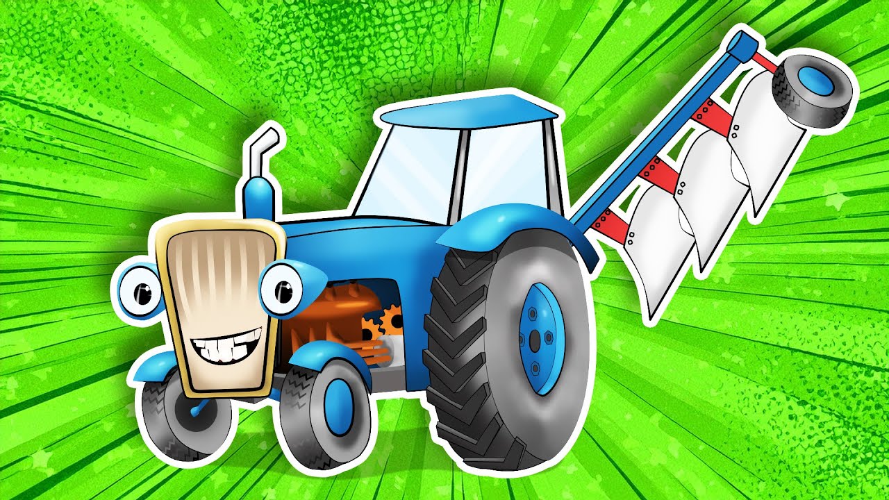 O tym jak traktor zaorał duże pole razem z przyjaciółmi