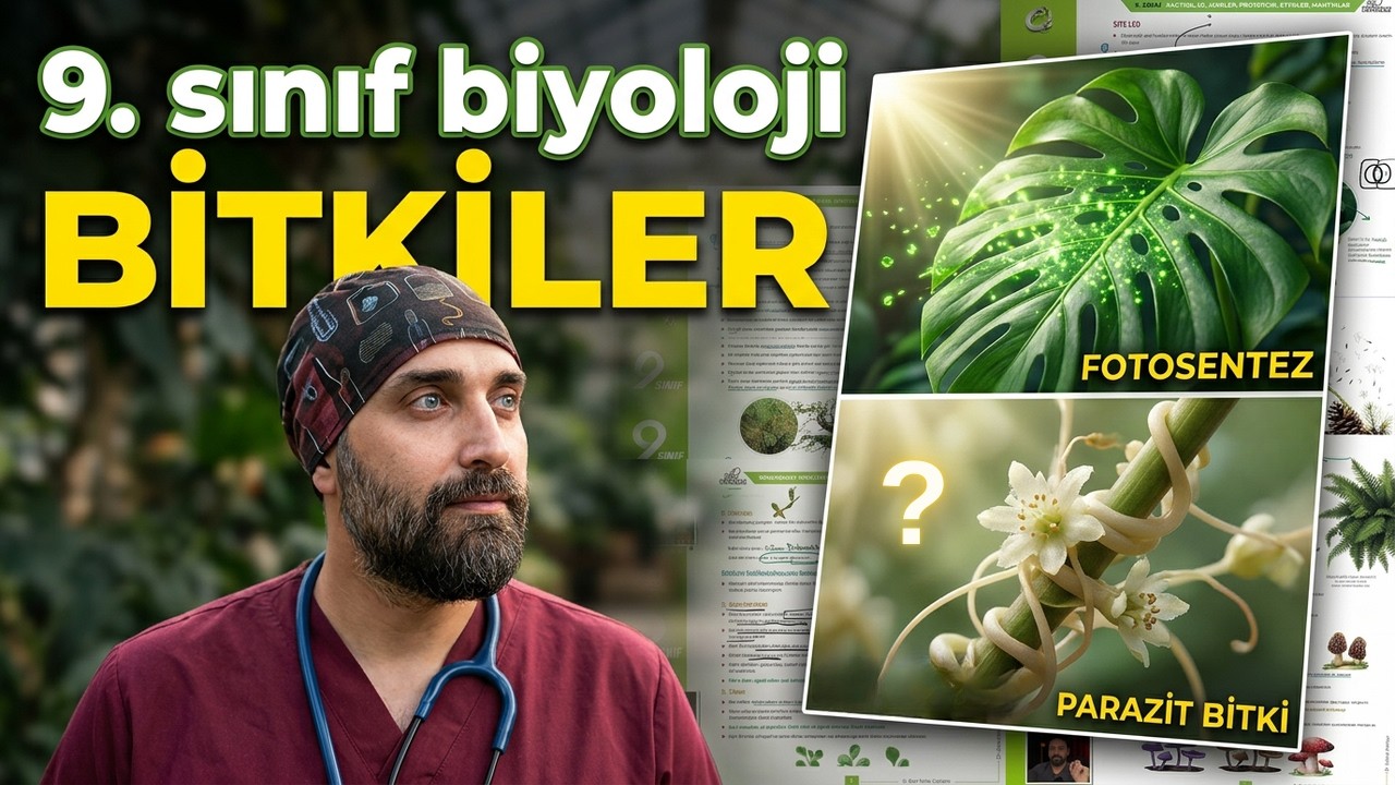 10. Ders: Bitkiler | Dr. Biyoloji 9. Sınıf Yeni Müfredat