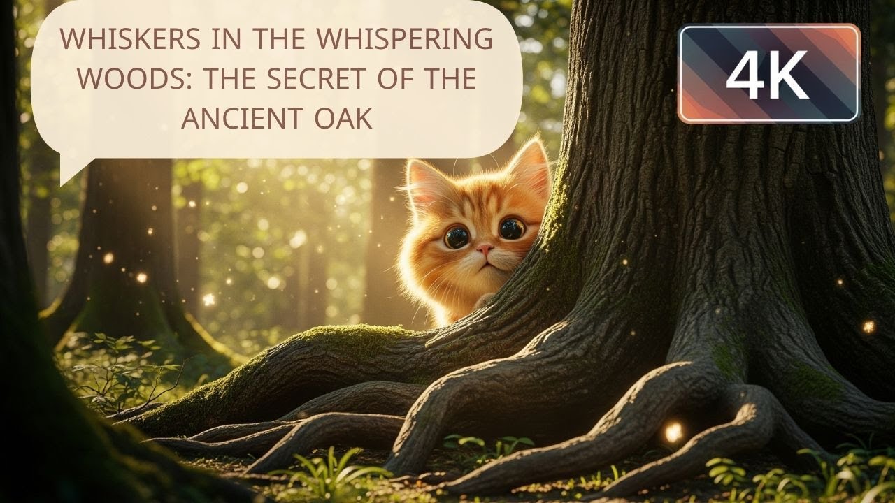 Whiskers & The Ancient Oak's Secret: Forest Adventure Awaits!