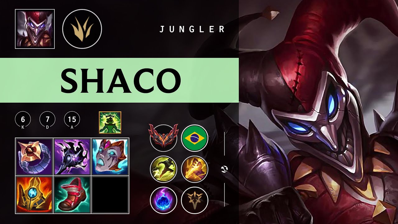 Shaco Jungle vs Master Yi - BR Grandmaster Patch 26.02