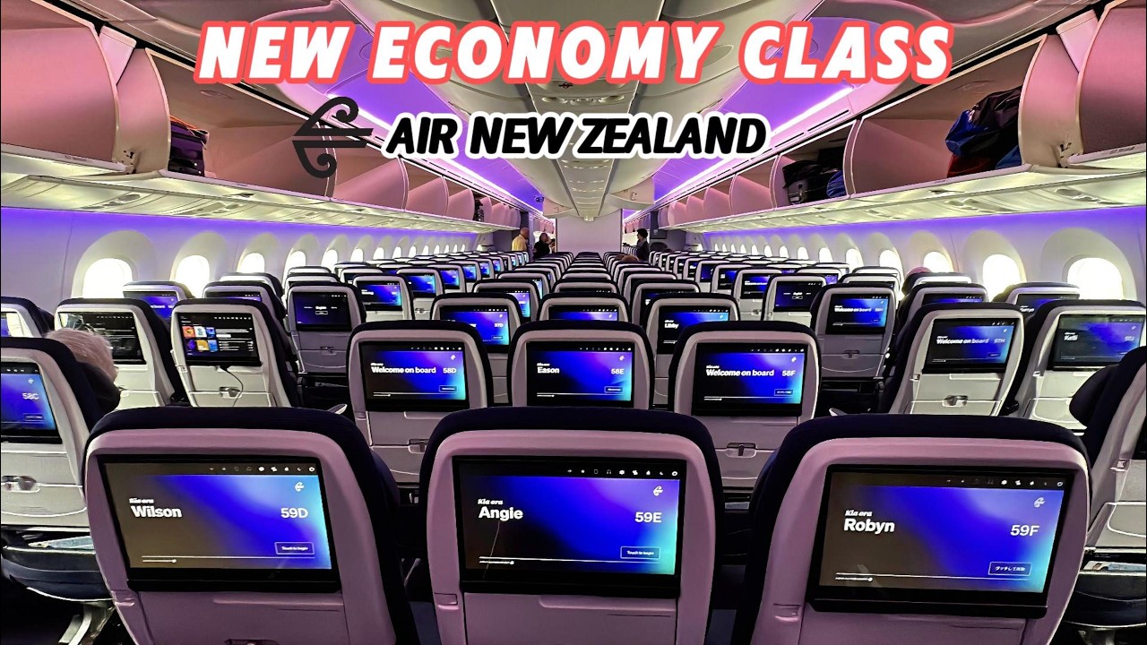 NEW cabin NEW look NEW experience | FLIGHT REVIEW Air New Zealand | Melbourne to Auckland | Lounge
