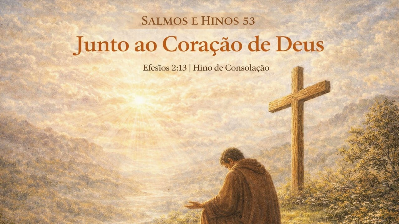 Salmos e Hinos 53 – Junto ao Coração de Deus | Efésios 2:13 | Hino de Consolação