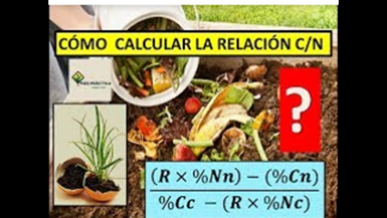 Cálculo relación Carbono/Nitrógeno (Compostaje) - GIRS