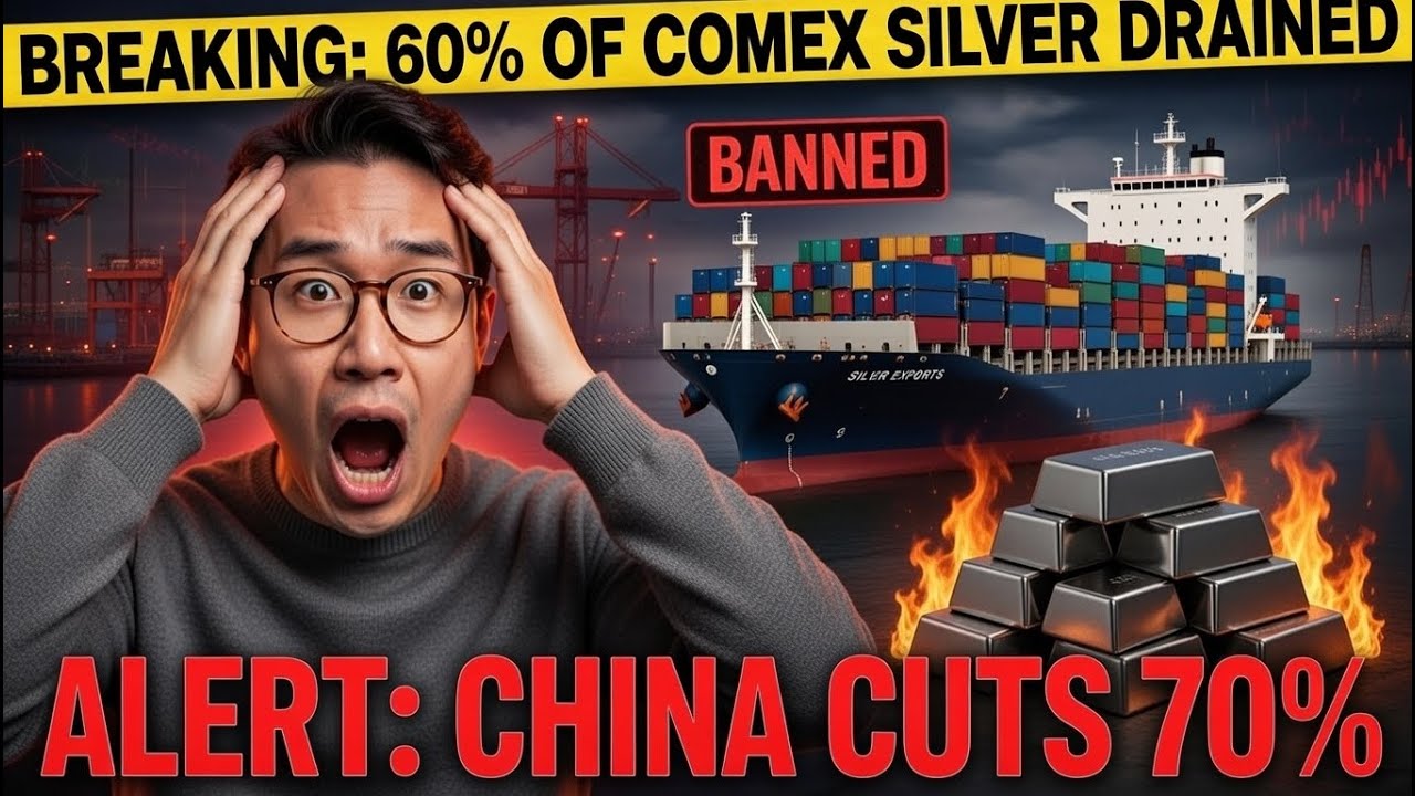 BREAKING: Silver Crisis Exposed &ndash; China Export Ban + 60% Comex Drain