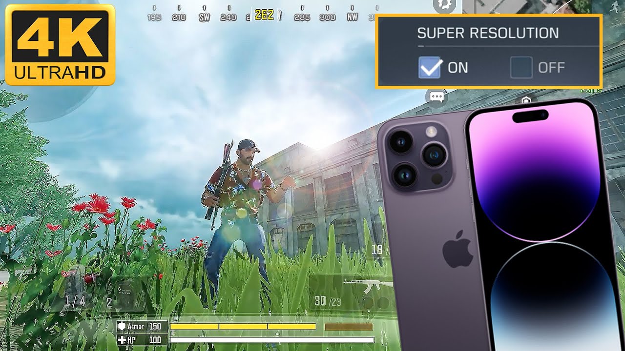 Call of Duty Mobile ULTRA MAX GRAPHICS 120 FPS | Very High Graphics 4K Gameplay | iPhone 14 Pro Max