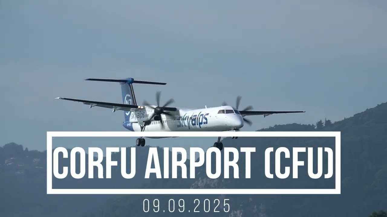 Corfu Airport 09.09.2025