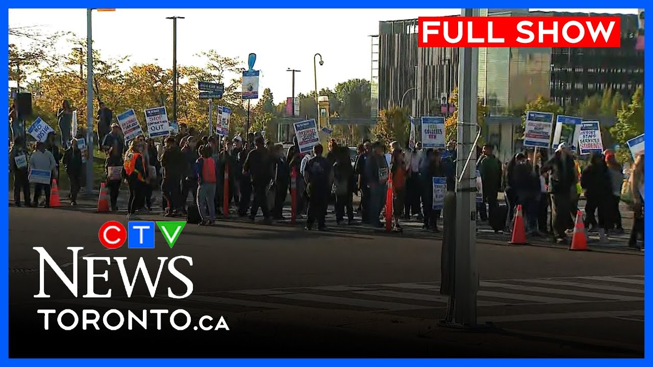 Ont. college support staff walk the picket lines | CTV News Toronto at Noon for Oct. 2, 2025