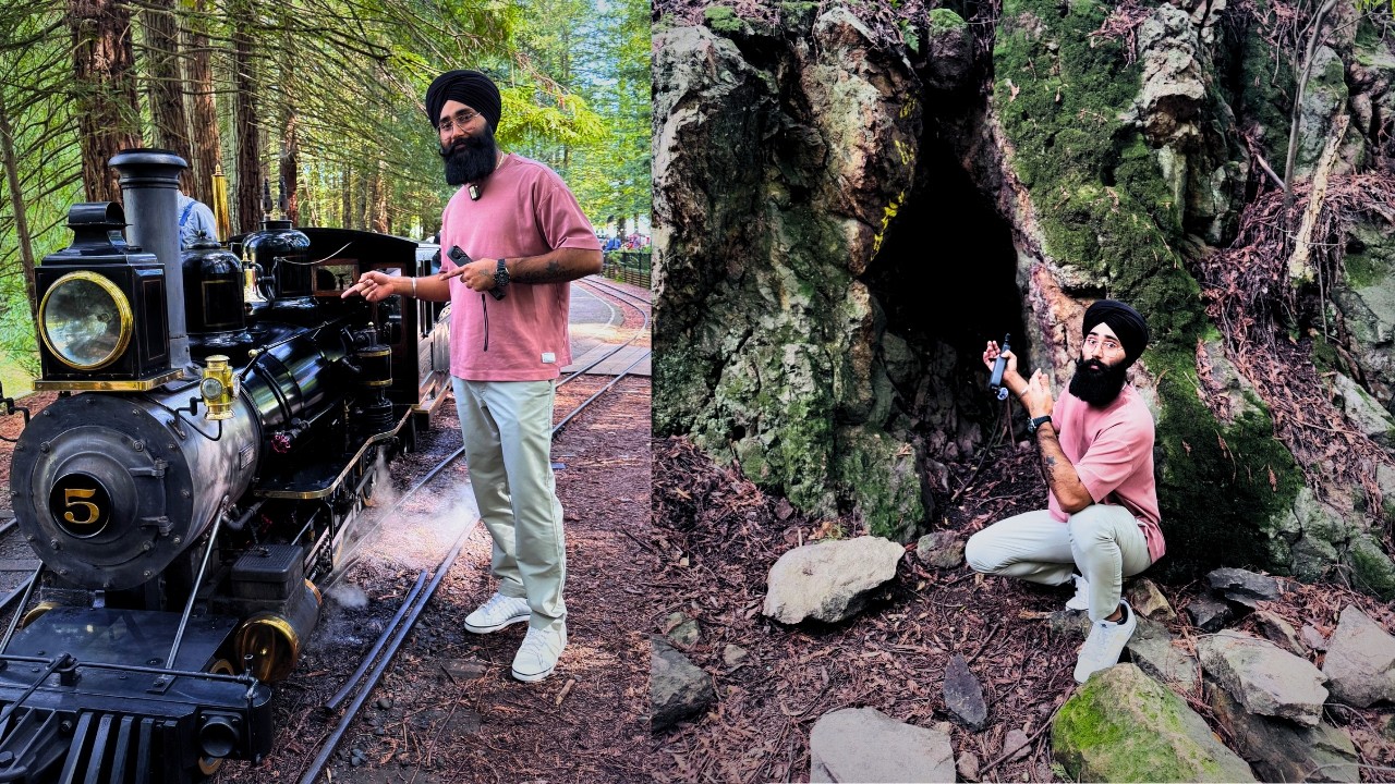 Full day at Tilden Park, Steam Train🚂 ਦੀ ਸਵਾਰੀ ਤੇ ਬਚਪਨ ਦੀਆਂ ਯਾਦਾਂ! and deep forest tour