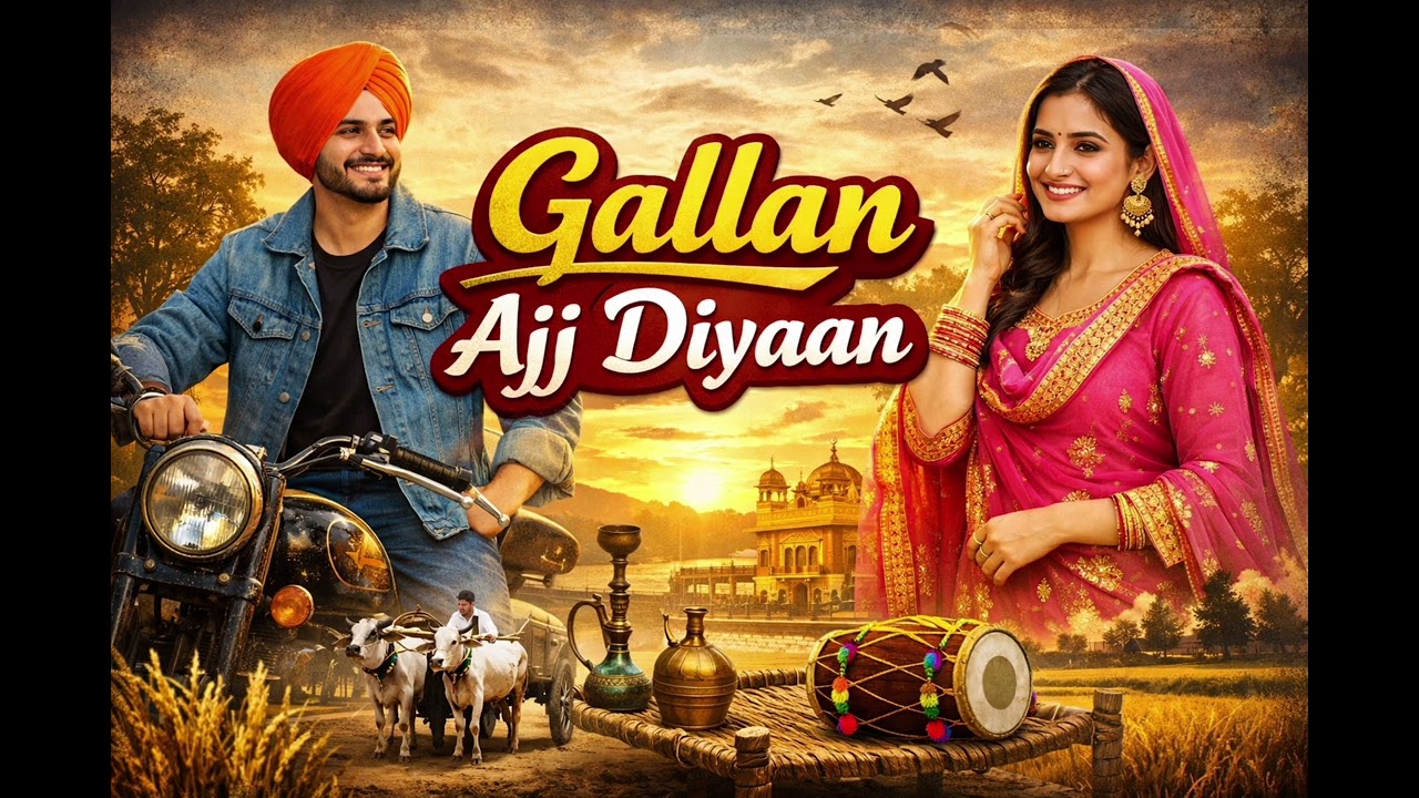 Gallan Ajj Diyaan song official video (Mannu#)